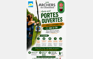 🏹 Portes Ouvertes — Samedi 12 septembre 2026 !