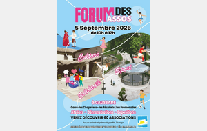 🏹 Forum des associations — 5 septembre !