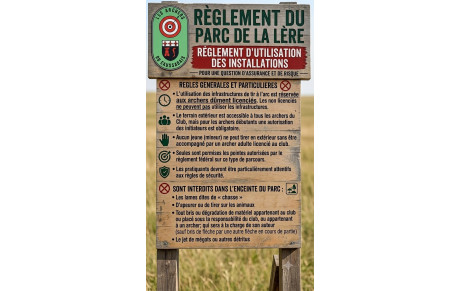 🏹 Hors saison : le pas de tir extérieur reste accessible !