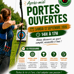 🏹 Portes Ouvertes — Samedi 12 septembre 2026 !